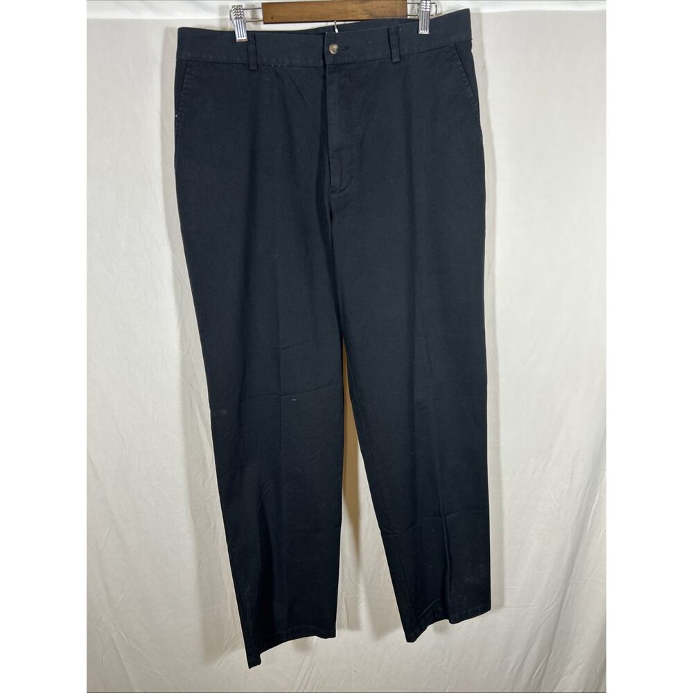 Cabelas Casuals Mens 38x34 Navy Wrinkle Resistant Chino Pants